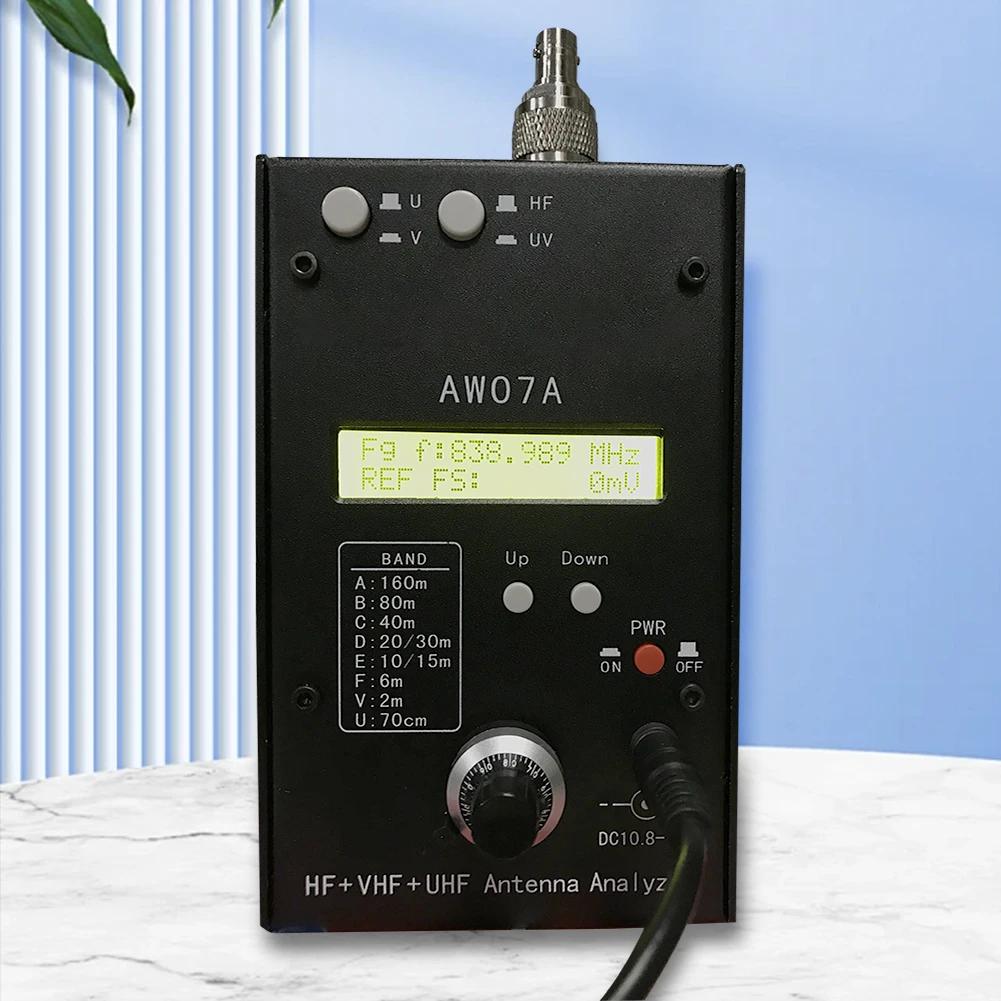 HF VHF UHF  뿪 ׳ м  , Ǵ SWR ׳ м, SWR ׳ 跮 ׽, AW07A, 1.5-490MHZ, 160M